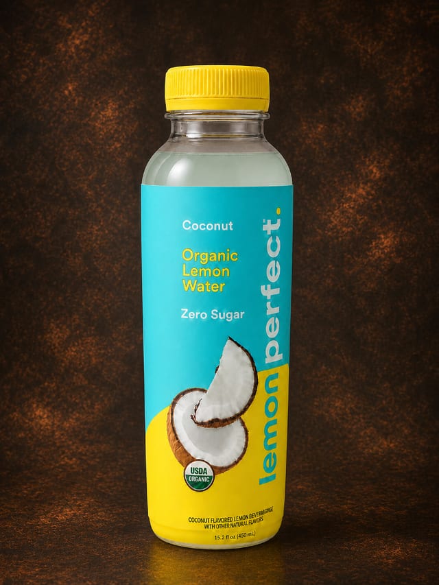 Organic Lemon Perfect Coconut.