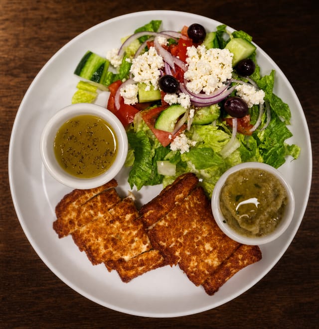 Halloumi Platter.