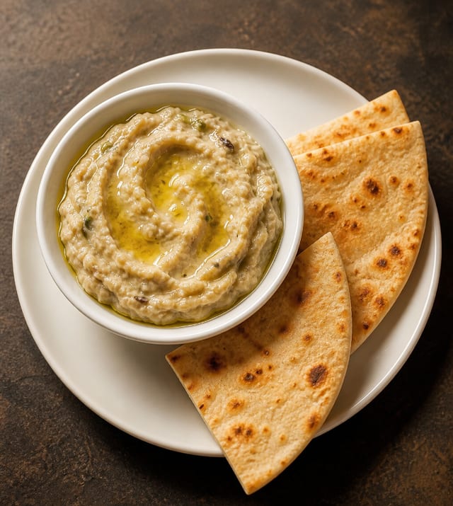 Baba Ghanoush (V).