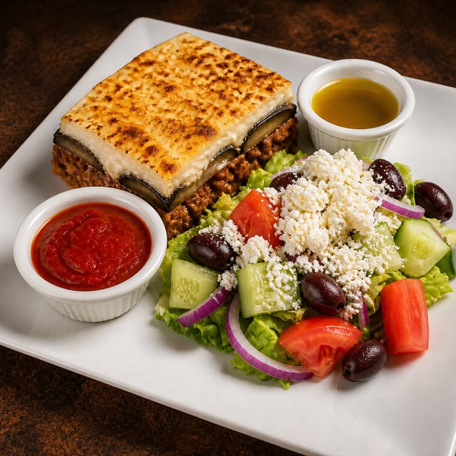Moussaka.