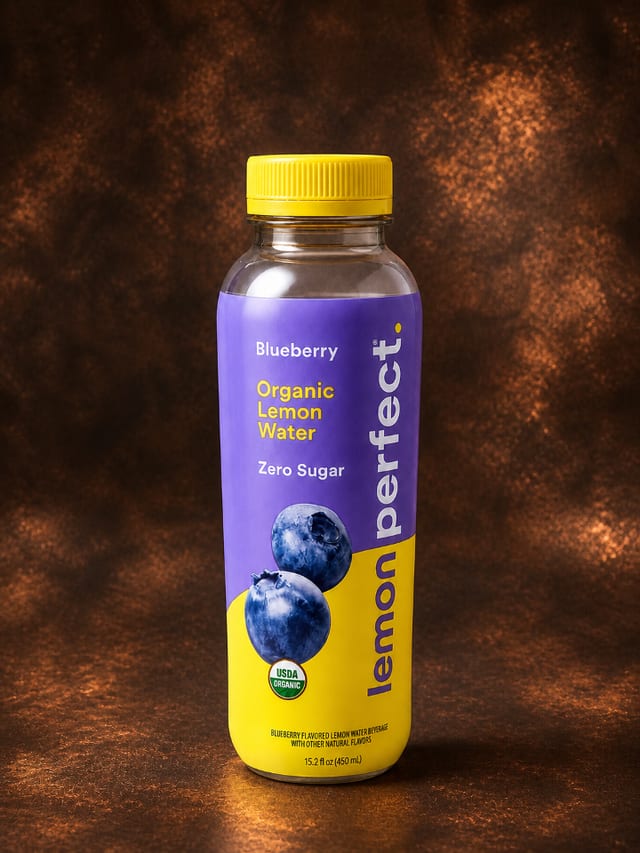 Organic Lemon Perfect Blueberry.