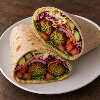 Falafel Crunch Wrap (VG)