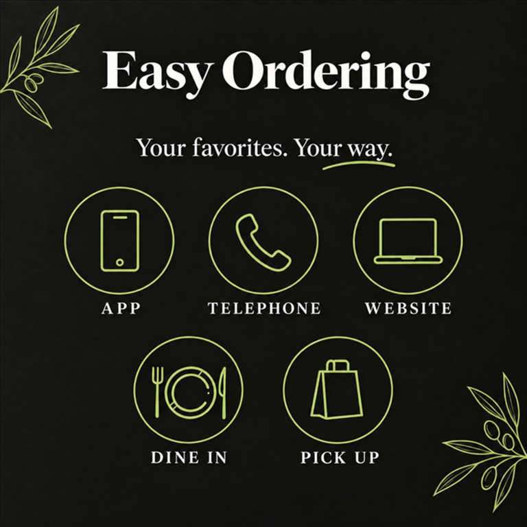 Easy Ordering Options